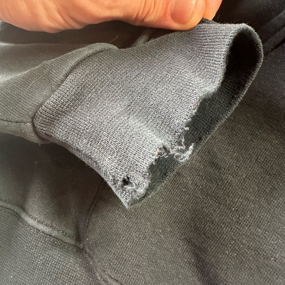 Vintage Support Veterans Hoodie Large - Picture 5 of 6